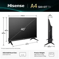 Hisense 40" 40A4Q Full HD Smart LED TV #6