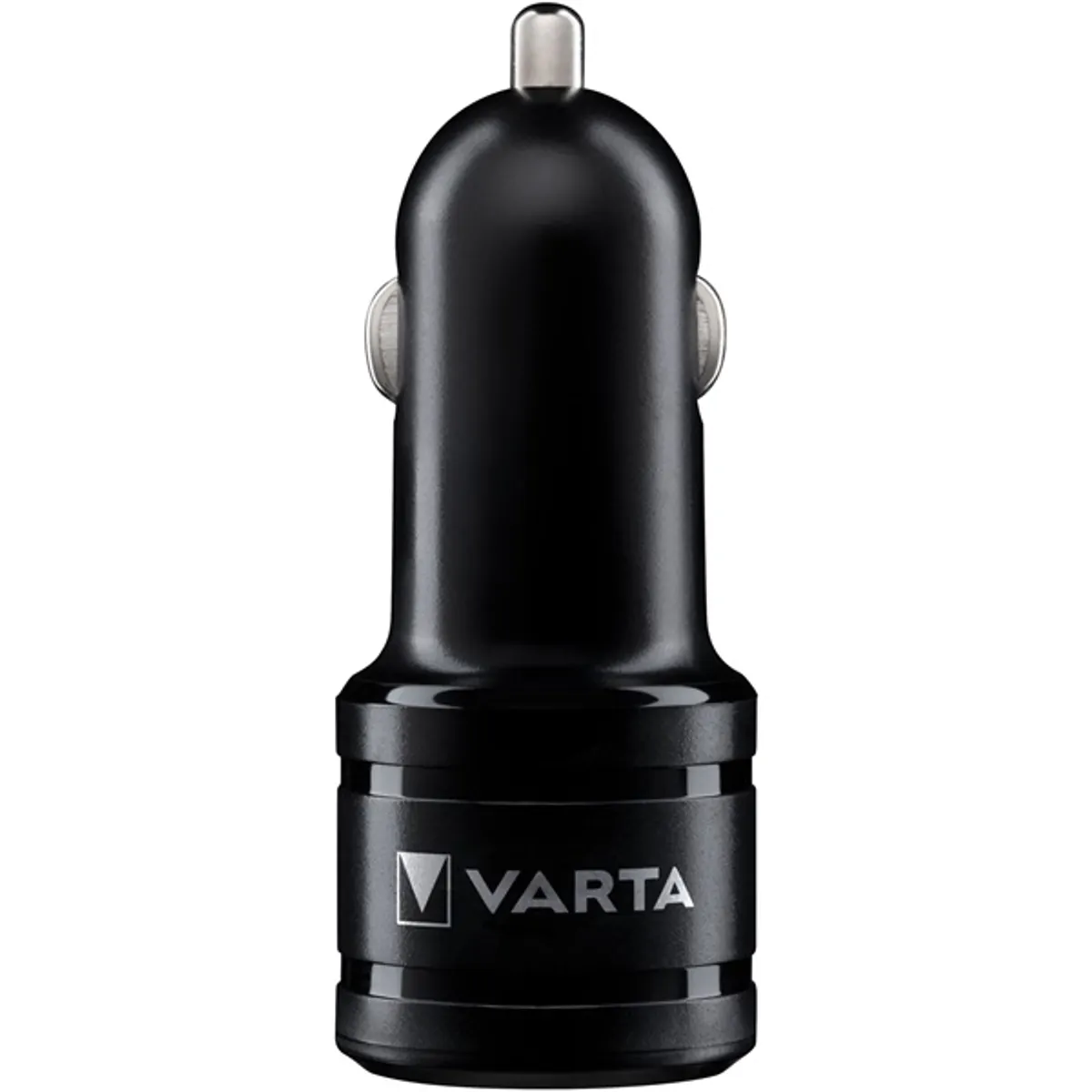 Varta 57931101401 4,8A univerzális 2xUSB fekete autós töltő Micro USB kábellel #2