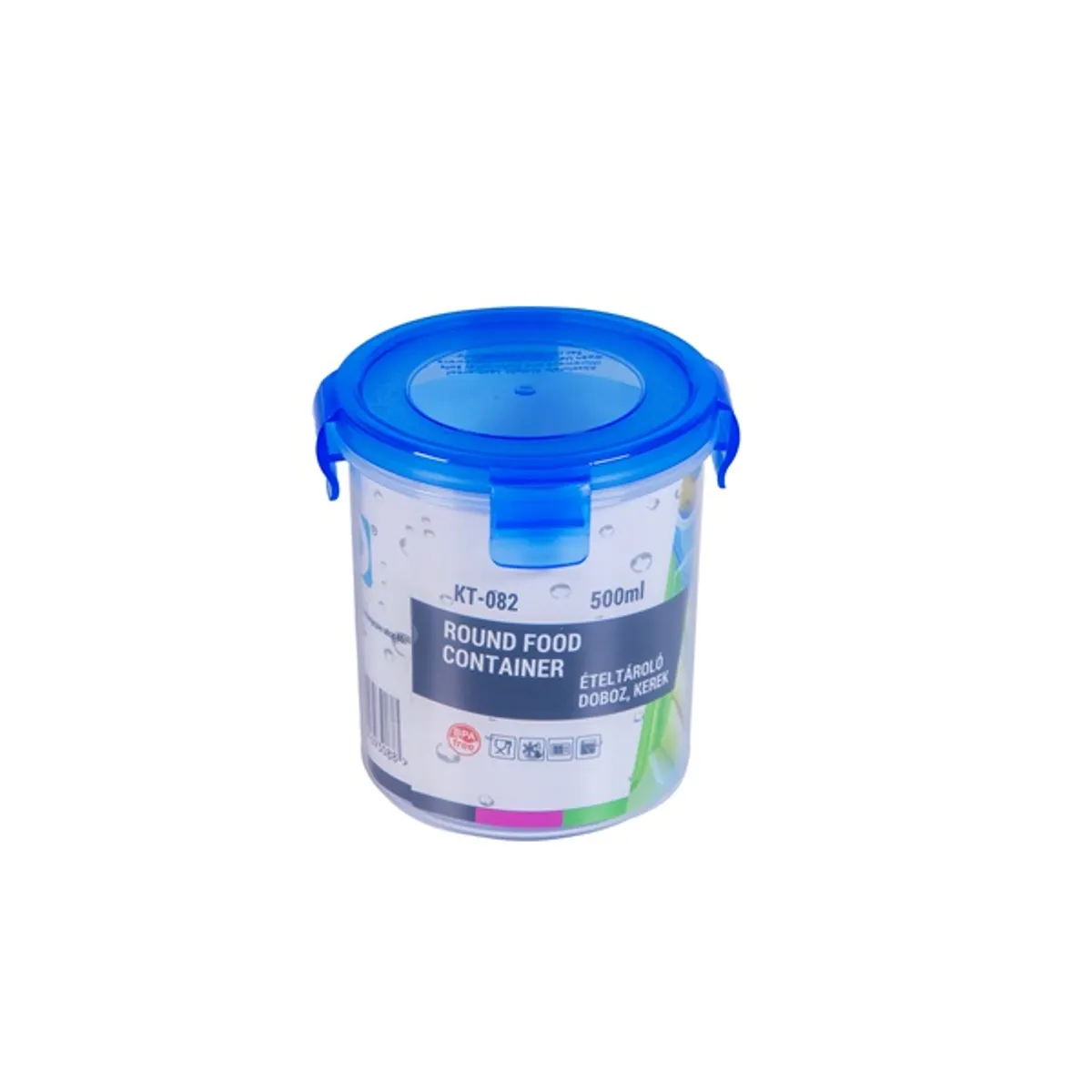 TOO KT-082 500ml-es kerek, 11 cm magas ételtároló doboz #1