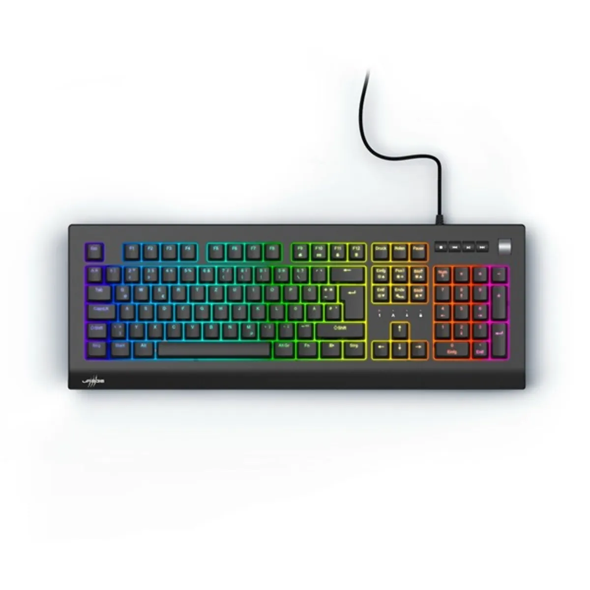 uRage 13217832 EXODUS 600 RGB (Red Switch) mechanikus gamer billentyűzet #2
