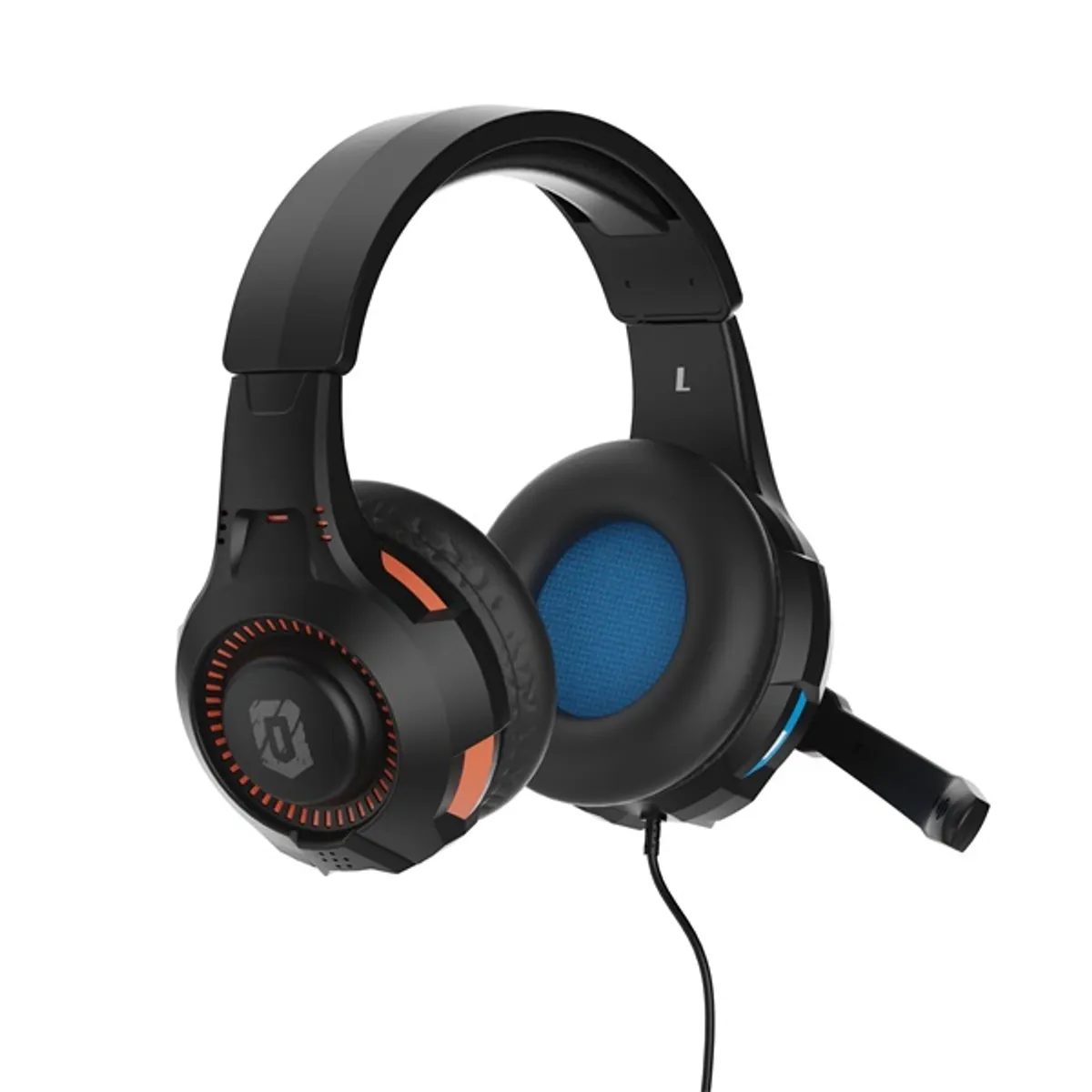 Armor3 M07222-BUOR SoundTac Nintendo/PS/XBOX/PC/Mac unvierzális vezetékes kék-narancssárga gamer headset #1