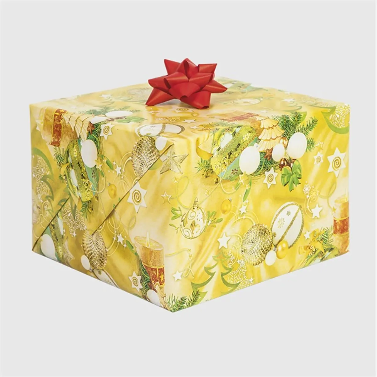 IRIS Karácsonyi tekercses csomagolópapír,  200x70cm, különböző mintákkal, 60g/m2 #9