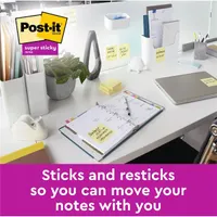 Post-it Super Sticky kanári sárga 76x76mm 90lapos 4+2db jegyzettömb #3