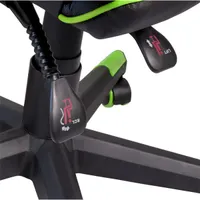 Iris GCH204BE_FT fekete / zöld gamer szék #4