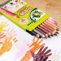 Jolly X-Big Skin Tones extra vastag 10 darabos színesceruza készlet #5