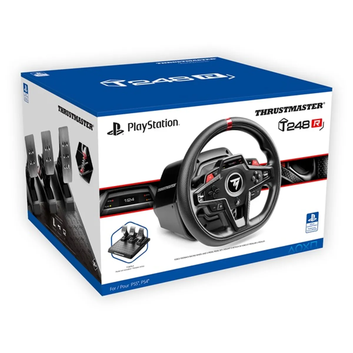 Thrustmaster 4160869 T248R PC/PS4/PS5 kormány + pedál #9