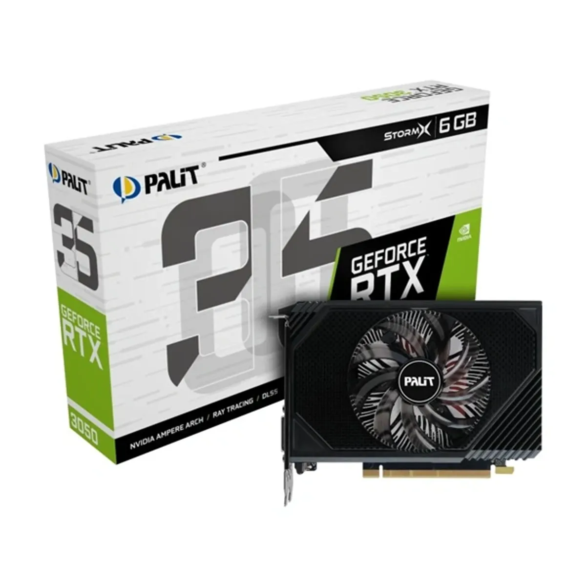 Palit GeForce RTX 3050 StormX nVidia 6GB GDDR6 96bit PCIe videókártya #8