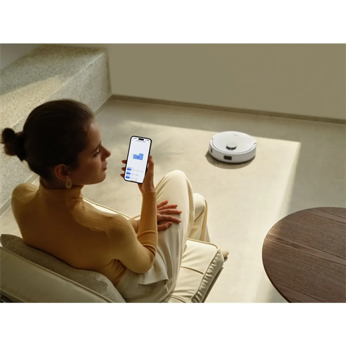 MOVA RLE22GD-WH E20 Plus fehér robotporszívó #8