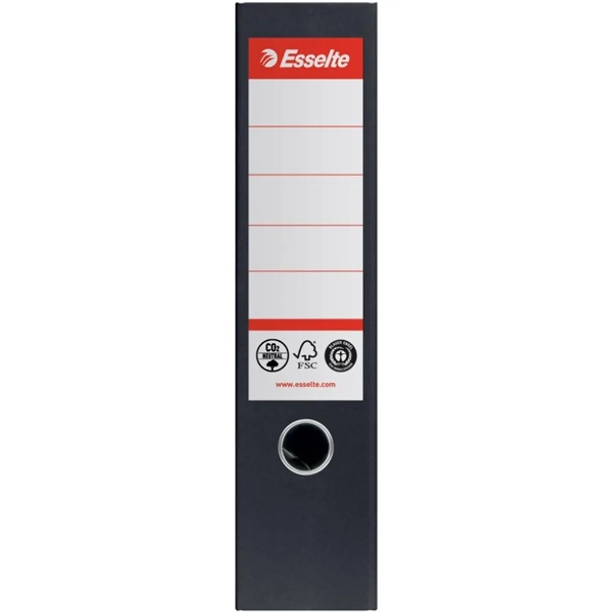 Esselte No.1 A4 75 mm fekete 100%-ban újrahasznosított kartonból iratrendező #2