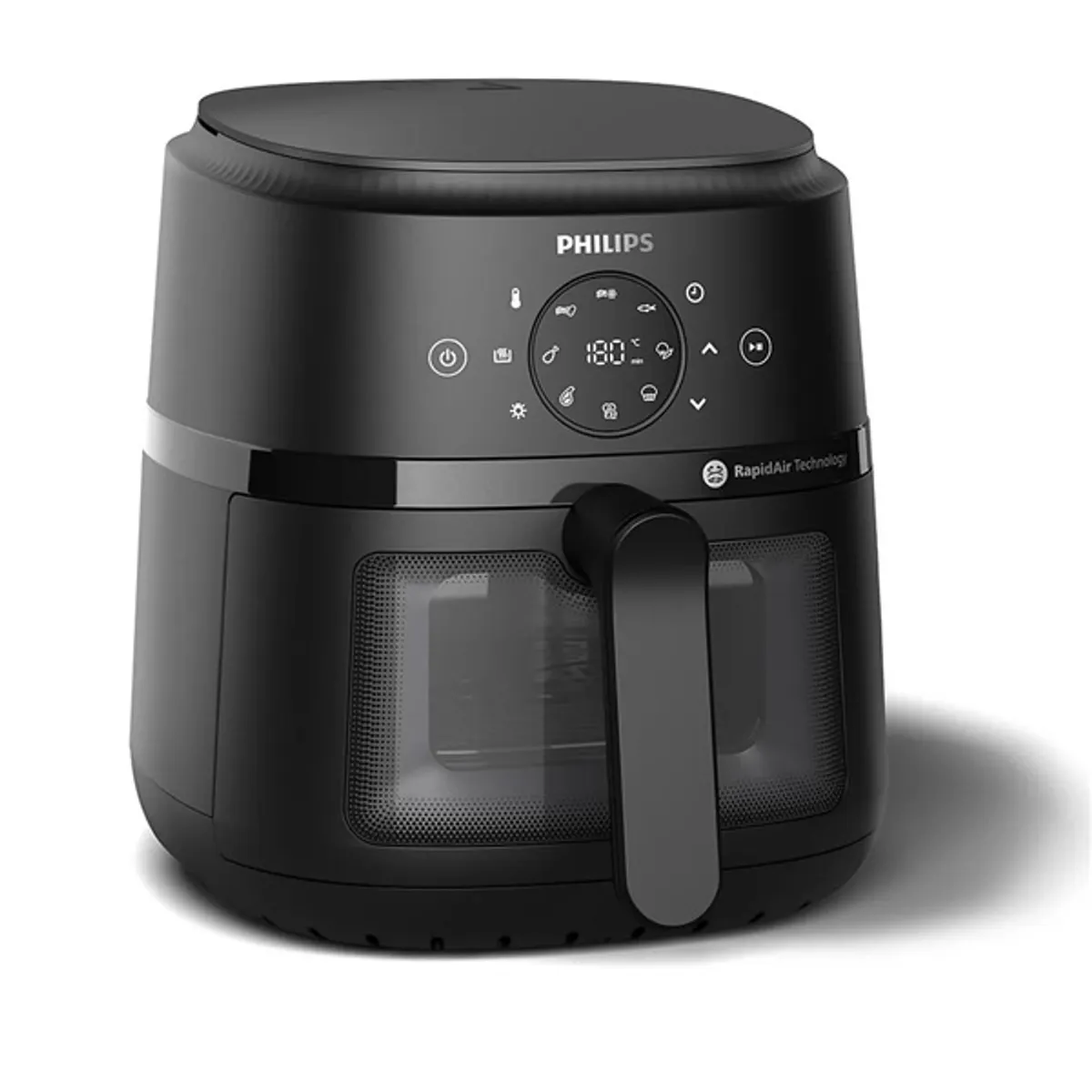 Philips Airfryer 2000 L NA220/00 fekete 4,2 L forrólevegős sütő #1