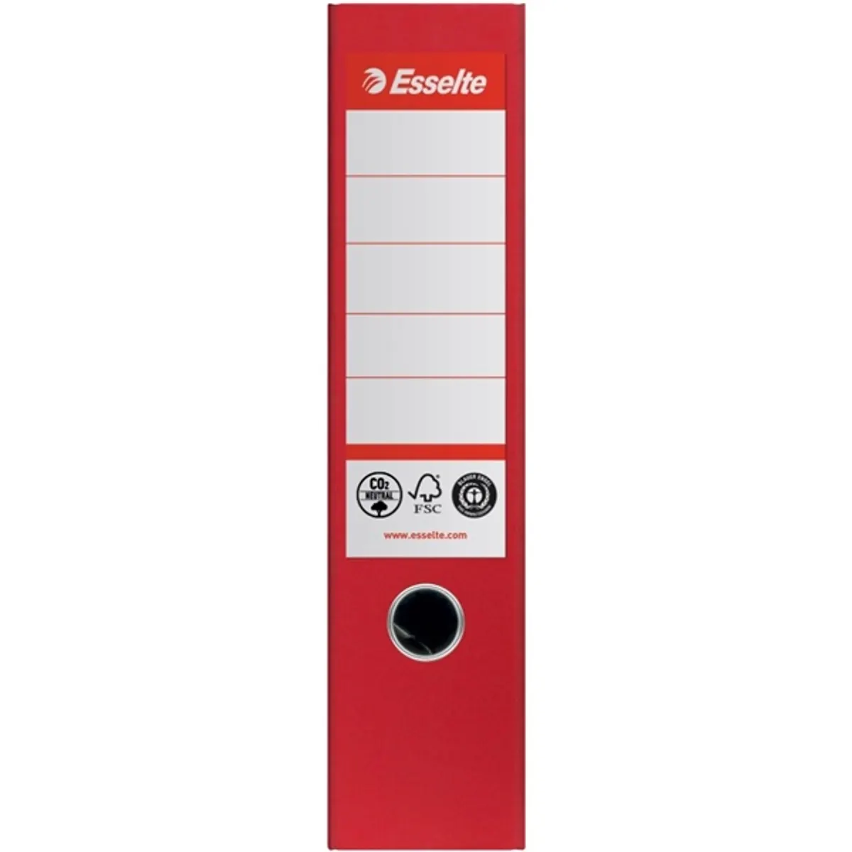 Esselte No.1 A4 75 mm piros 100%-ban újrahasznosított kartonból iratrendező #2