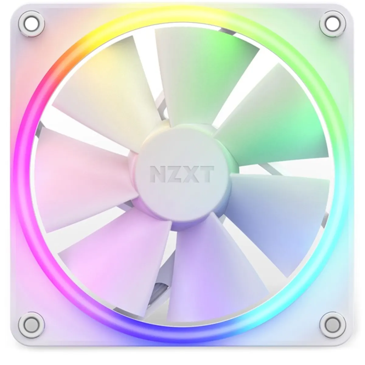 NZXT 120 mm Aer RGB 3 Single fehér hűtőventilátor #2