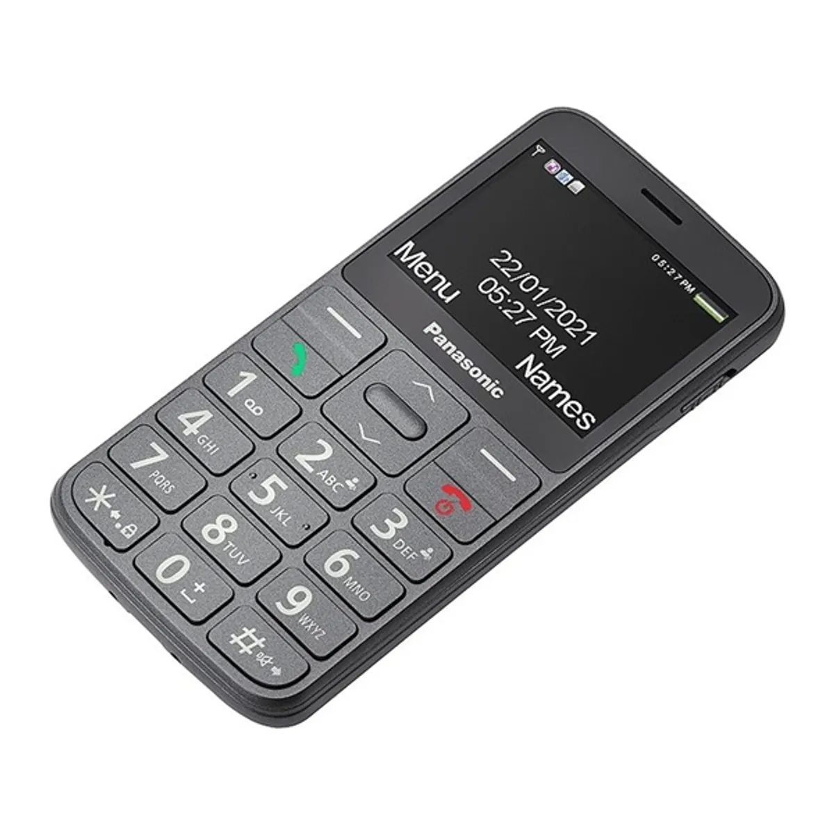 Panasonic KX-TU160EXG 2,4" szürke mobiltelefon #3