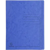 Exacompta A4 kék prespán gyorsfűző