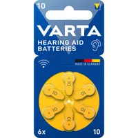 VARTA 24610101416 10 hallókészülék elem 6db/bliszter #2