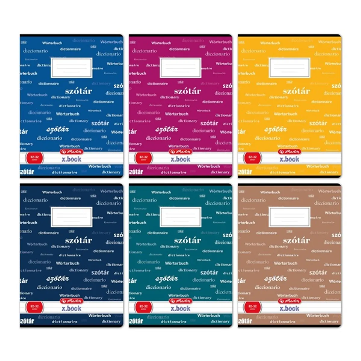 Herlitz Design A4 82-32 szótárfüzet #1