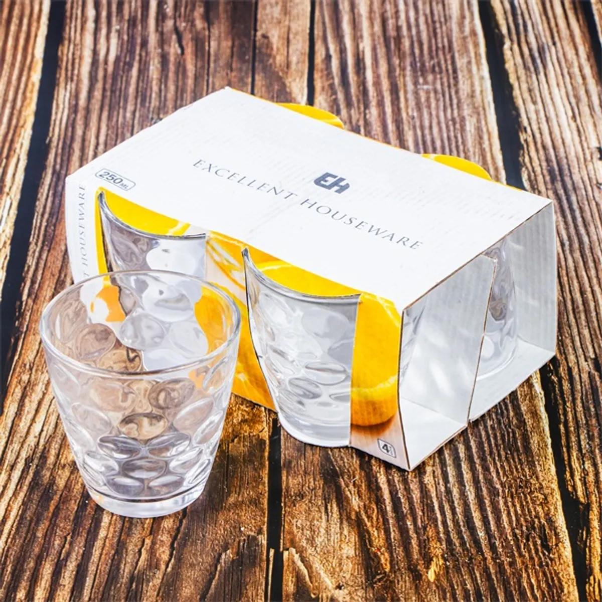 Iris Pohárkészlet - üveg 4db-os #1