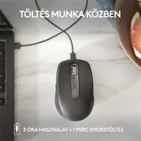 Logitech MX Anywhere 3S vezeték nélküli rózsaszín egér #8