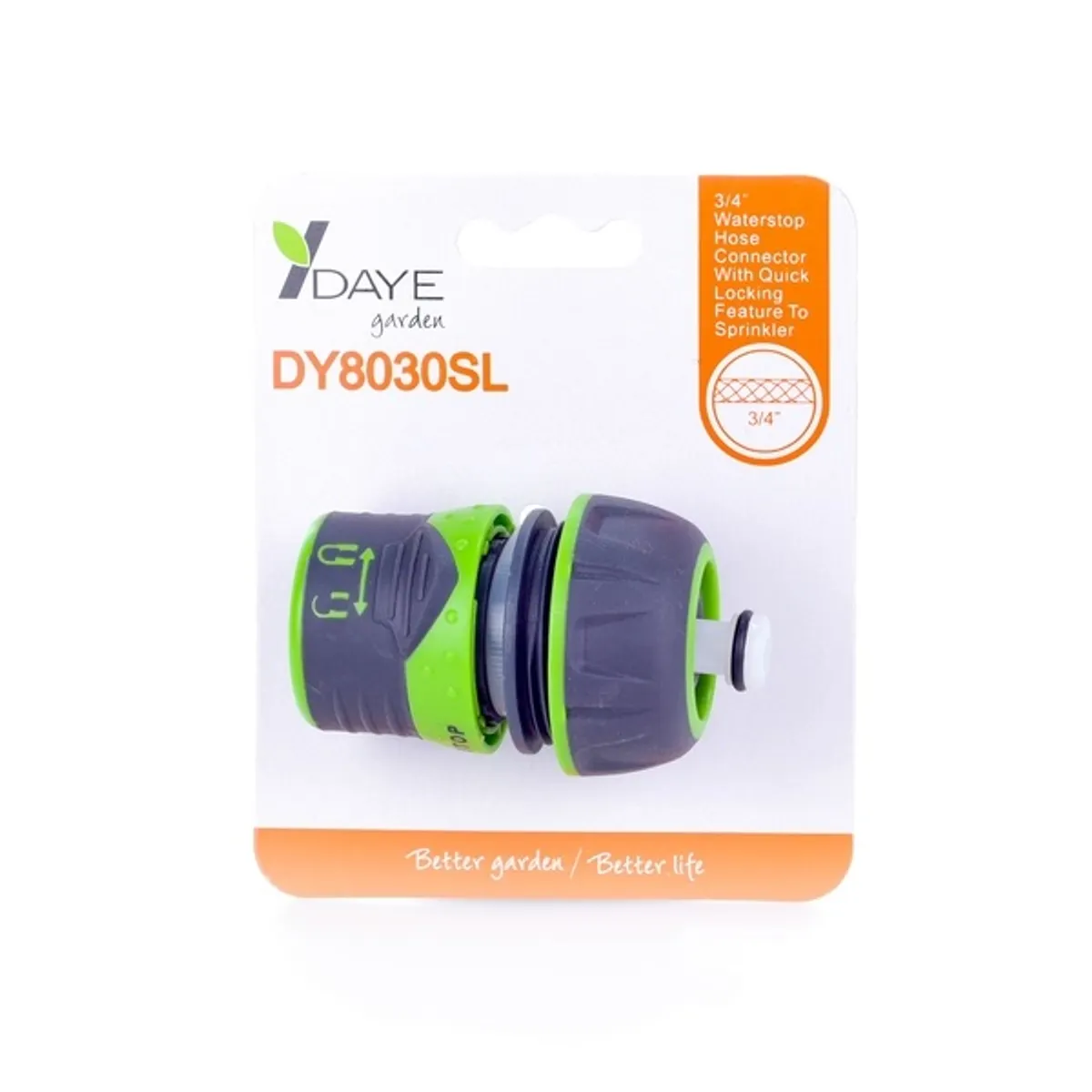 Daye DY8030SL 3/4" vízmegállító rendszerrel gyors tömlőcsatlakozó #2