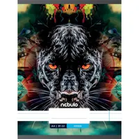 Nebulo Xtreme A4 81-32 tűzött vonalas füzet #3