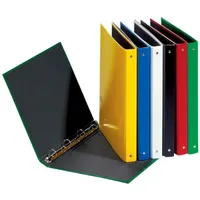 Pagna A4 nyomtatott karton 25mm 4 gyűrű zöld gyűrűs mappa #2