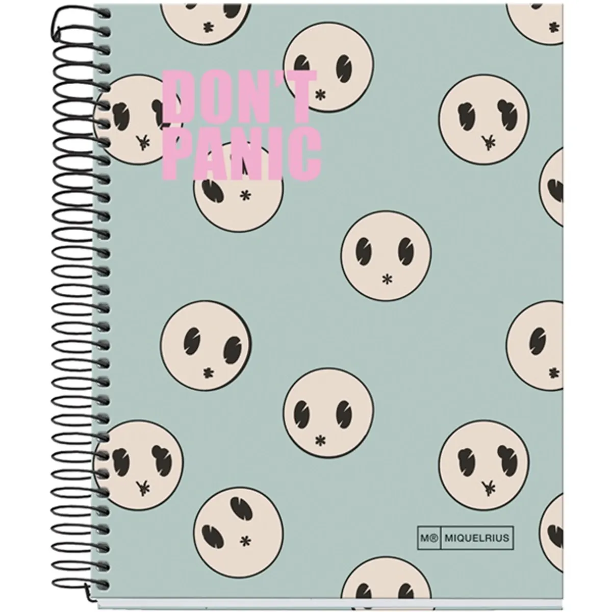 Miquelrius Dont Panic A5 4x35 lap kockás spirálfüzet #1