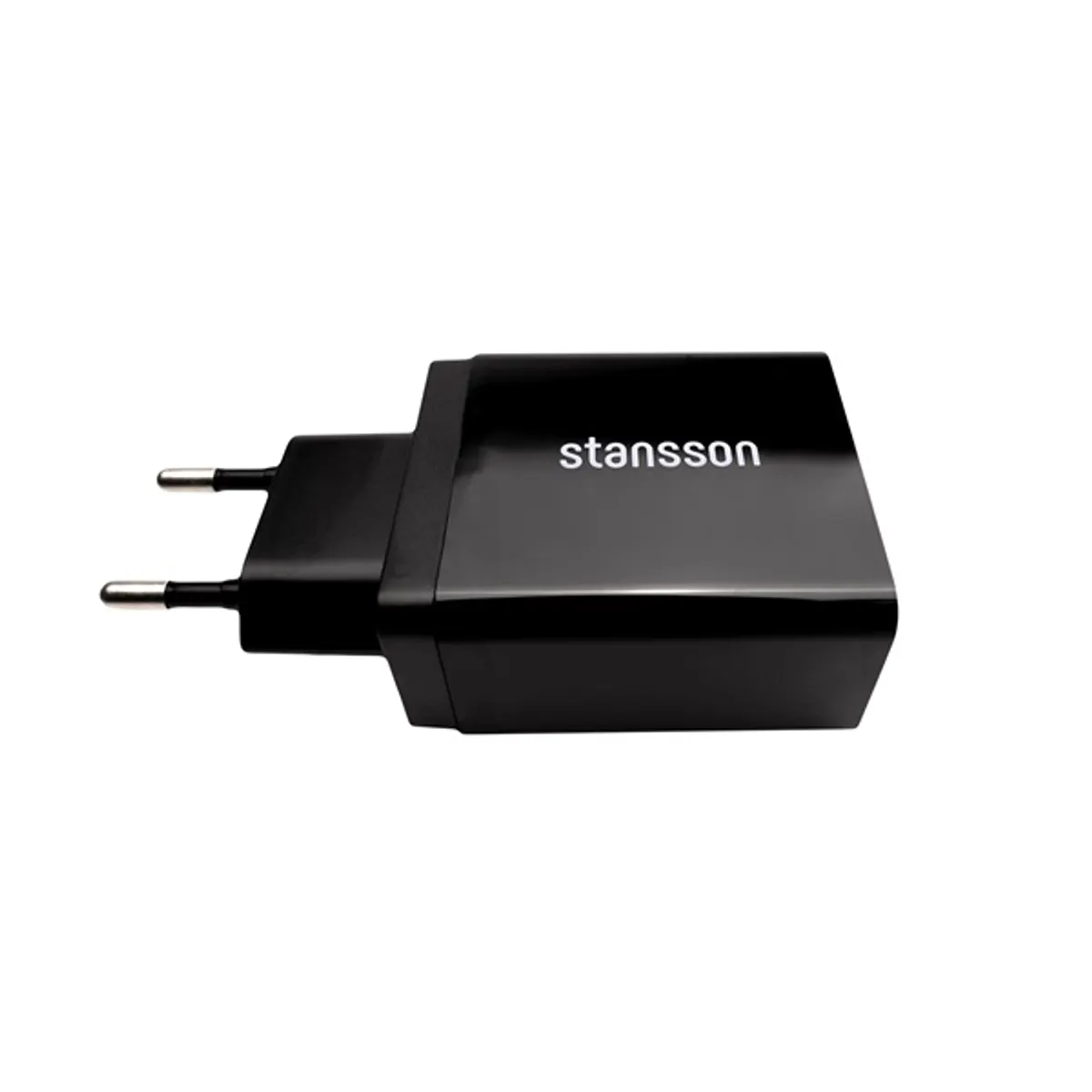 Stansson CH-300-BL 2,4A univerzális fekete hálózati gyorstöltő #1