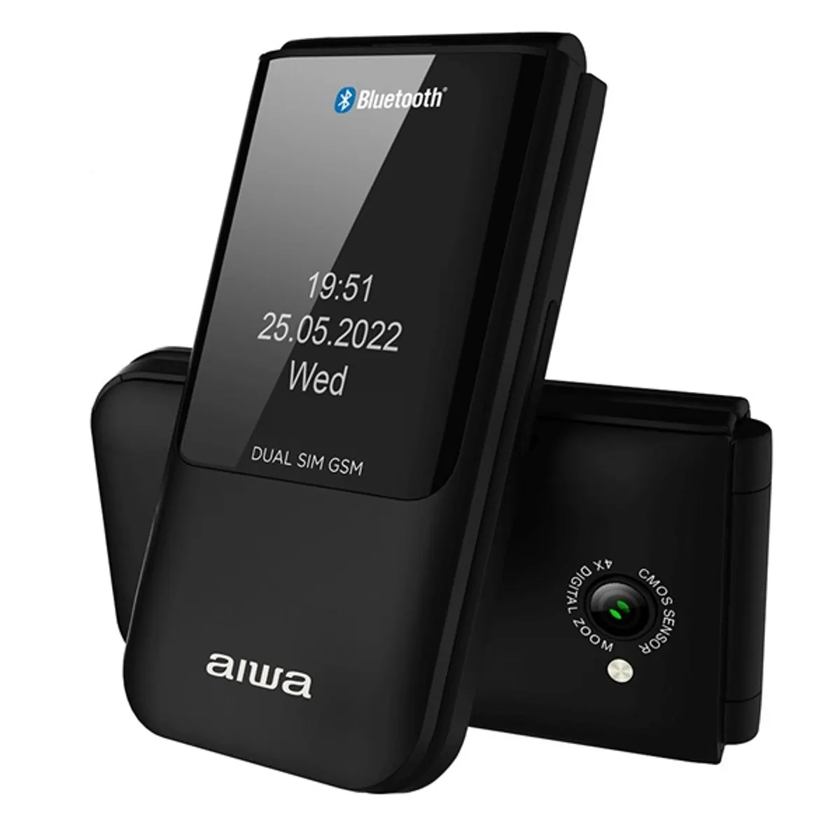 Aiwa FP-24BKMKII 2,4" fekete mobiltelefon #1