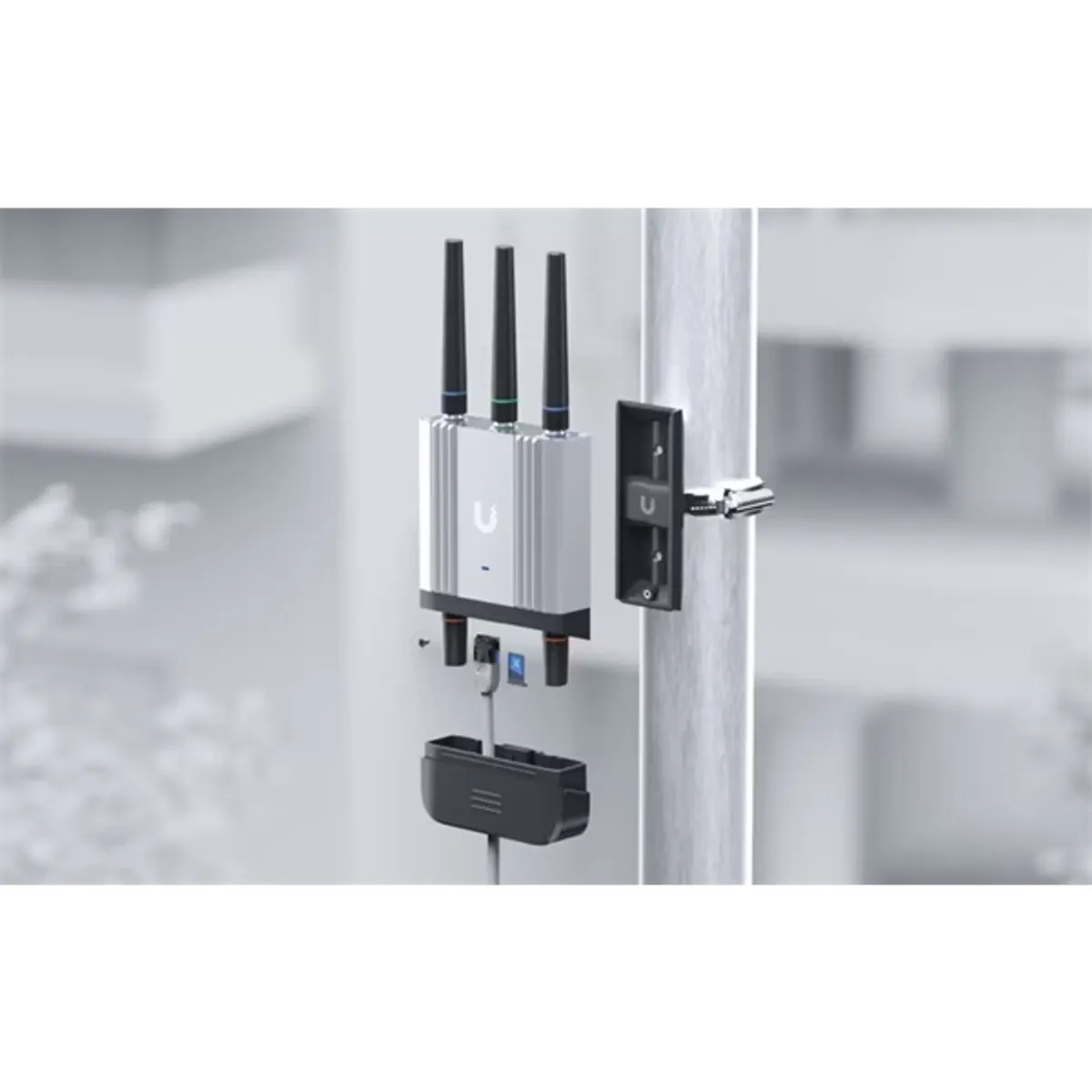 Ubiquiti UniFi UMR-Industrial 2xGbE LAN 1xnanoSIM IoT 4G/LTE CAT4  beltéri/kültéri Vezeték nélküli ipari router #4