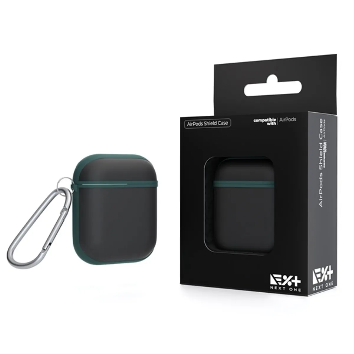 NextOne AP-TPU-GRN AirPods (1st/2nd gen) gen zöld védőtok #1