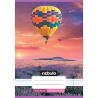 Nebulo Cuki minták I. A5 4. osztályos 21-32 tűzött vonalas füzet #3