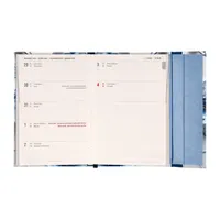 Realsystem 2026 Porcelain Flower 5412 B6 mágneses zsebnaptár #2