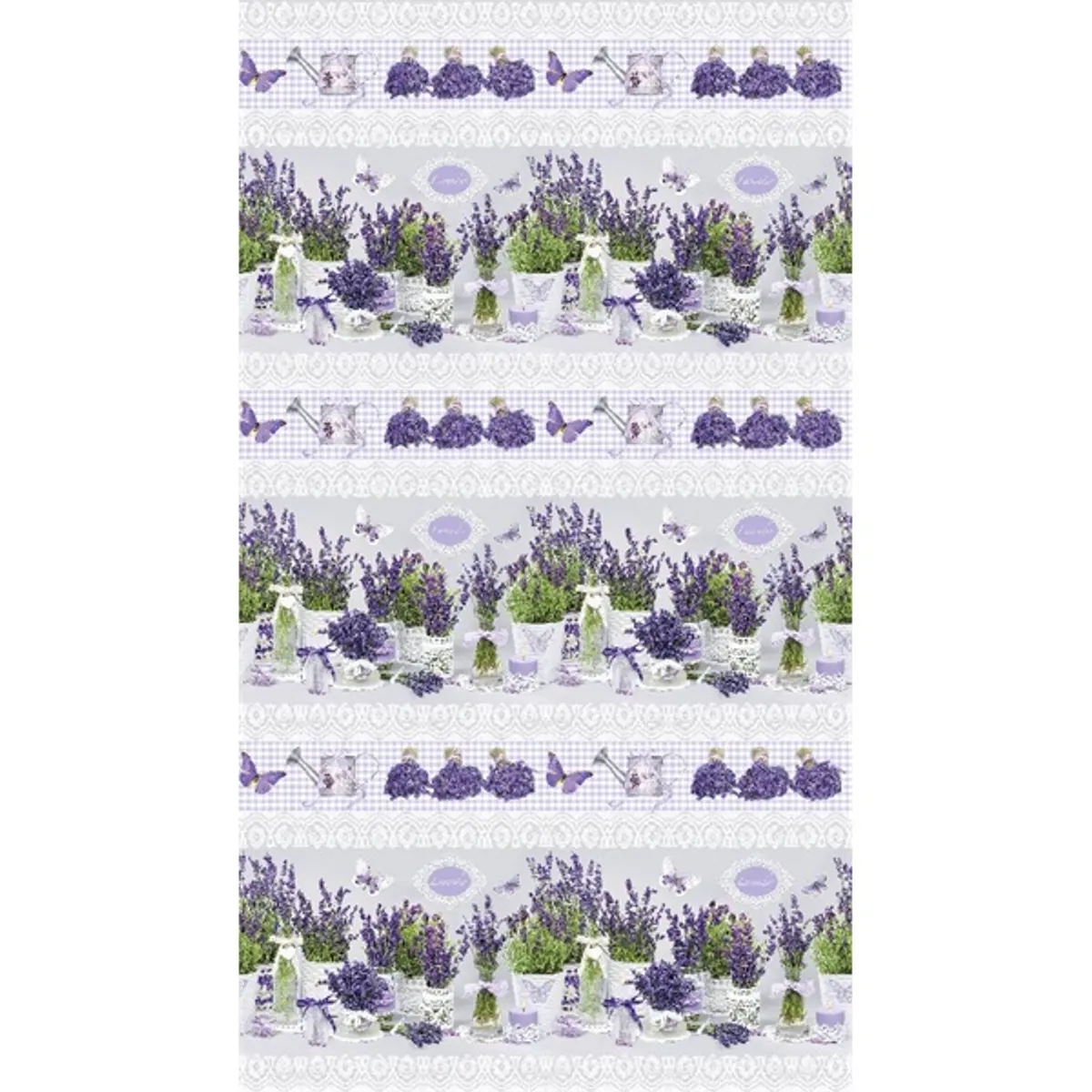 IRIS tekercses csomagoló papír, levendula, különböző mintákkal, 200x70cm, 60g/m2 #3