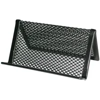 Fémhálós fekete névjegytartó #1