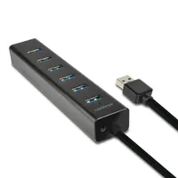 Axagon HUE-SA7BP 7 portos USB3.0 gyorstöltő fekete HUB #2