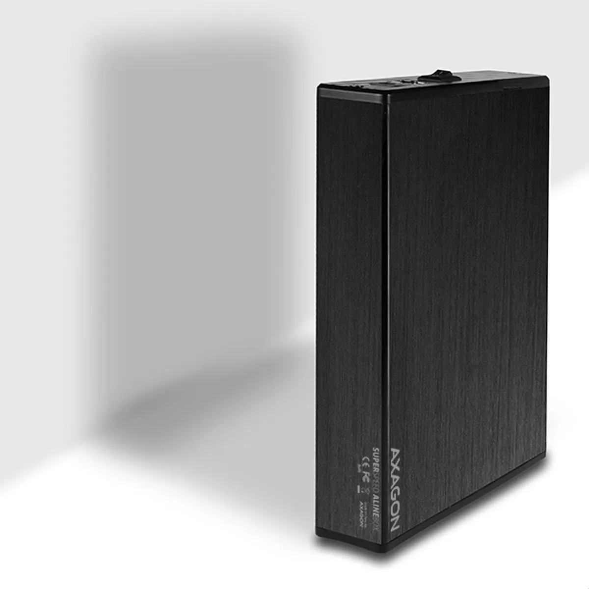 Axagon EE35-XA3 USB 3.0 fekete külső alumínium 3,5" HDD ház #7
