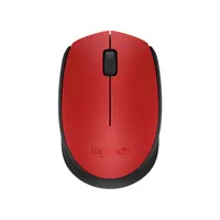 Logitech M171 vezeték nélküli piros notebook egér