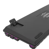 White Shark COMMANDOS GK-2106B/BL-HU fekete mechanikus magyar (blue switch) gamer billentyűzet #10