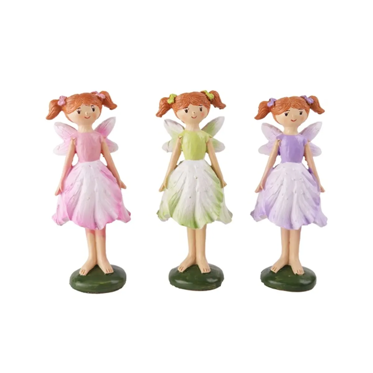 IRIS dekor műgyanta tündér tulipán ruha 3 szortiment 11,6cm #1