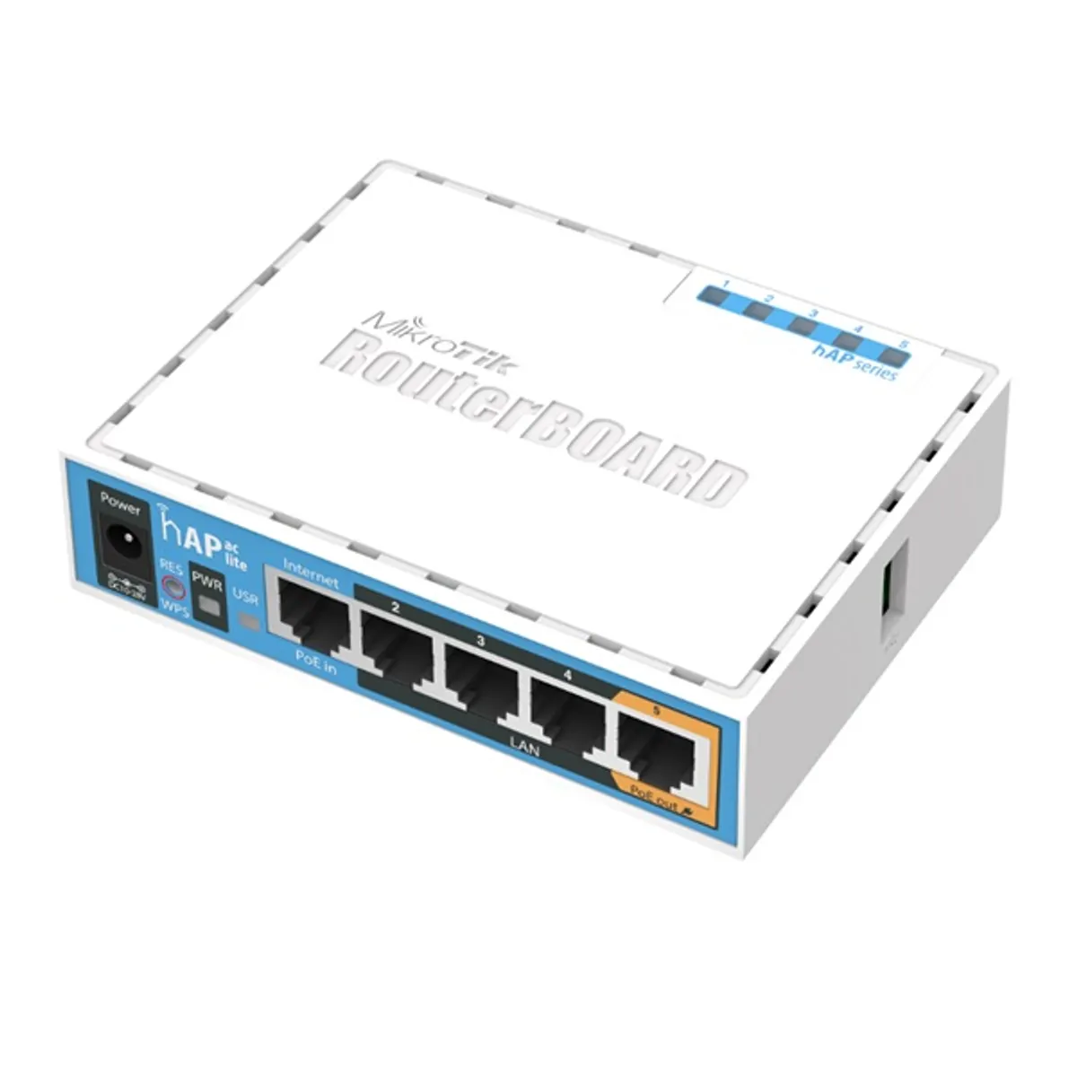 MikroTik hAP ac lite RB952Ui-5ac2nD L4 64Mb 5x FE LAN Dual-band Vezeték nélküli Router #1