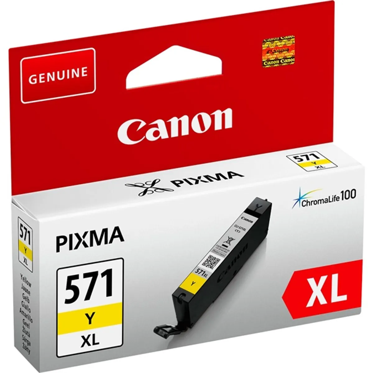 Canon CLI-571 sárga XL tintapatron #4
