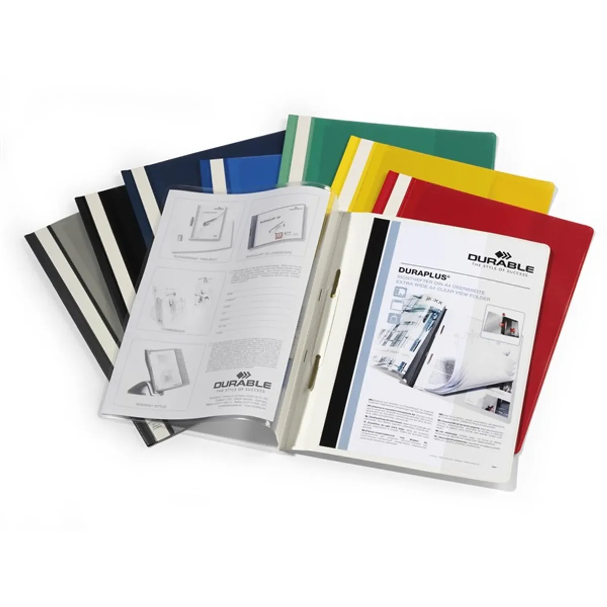 Durable Duraplus fekete gyorsfűző #4