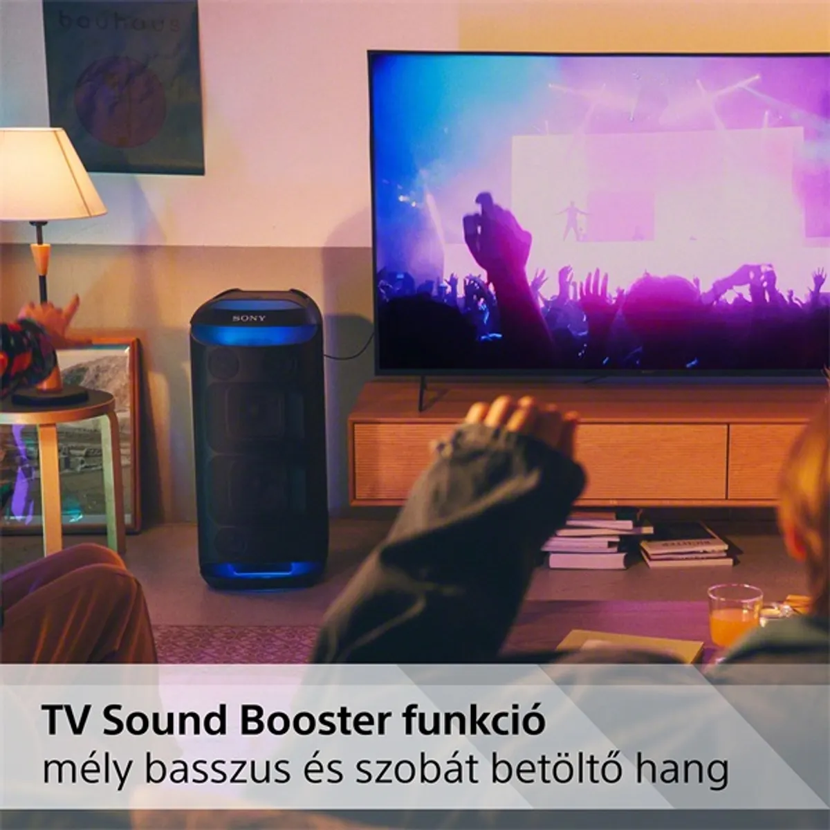 Sony SRSXV800B.CEL hordozható vezeték nélküli hangszóró #5