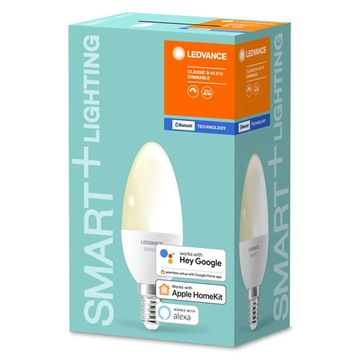 Ledvance Smart+ Bluetooth vezérlésű 5W 2700K E14, dimmelhető gyertya alakú LED fényforrás #2