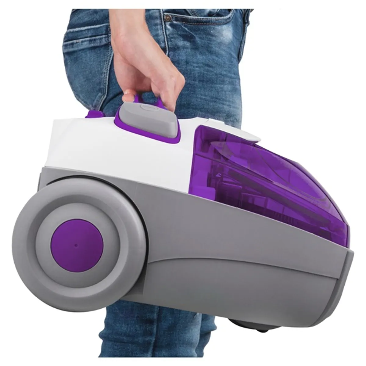 Sencor SVC 512VT-EUE2 lila-szürke porzsák nélküli porszívó #8
