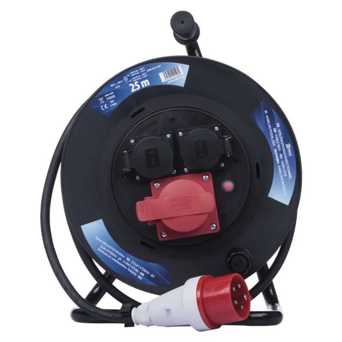 Emos P192250 kültéri IP44 kábeldob 230/400V 3x1,5mm2 25m-es kábellel #1