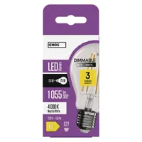 Emos ZF5254D  E27/7,5W (75W)/1 055 lm/természetes fehér/dimmelhető Filament A60 LED izzó #2
