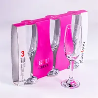 GLASS 4 YOU Greta Champagne 210ml pezsgős pohár szett 3 darabos #3