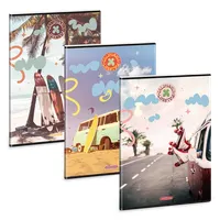 Ars Una California Lifestyle 25 (5486) A4 extra kapcsos kockás füzet