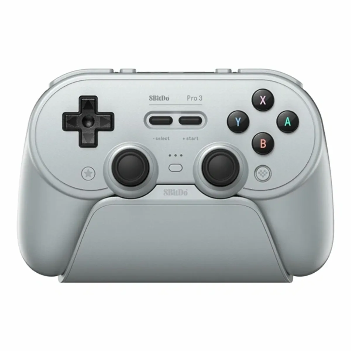 8BitDo Pro 3 Nintendo Switch / Switch 2 / PC / SteamOS / Mobil TMR Joystick szürke vezeték nélküli kontroller #1